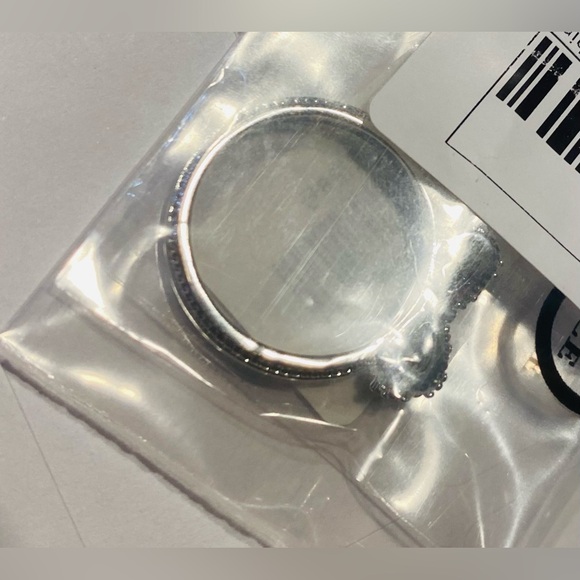 Bowknot 925 Sterling Silver Ring. Cubic Zirconia Rhinestone. Size 8. - Picture 8 of 13